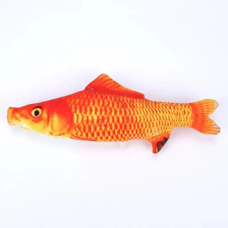 Cat Toys Fish Catnip Toys Interactive Cat Toy Cat Chew Toy Cat Pillow Toys Kitten Exercise Kicker Toys for Indoor Cats Kitty Kit