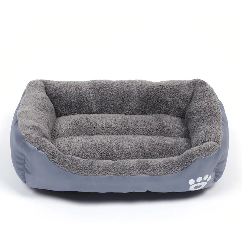 Duży Domowy Kot Pies Łóżko Kwadratowy Pluszowy Kennel Letni Zmywalny Kot Mata Wodoodporny Materac Poduszka Dla Zwierząt Średnie Duże Psy Artykuły Dla Zwierząt