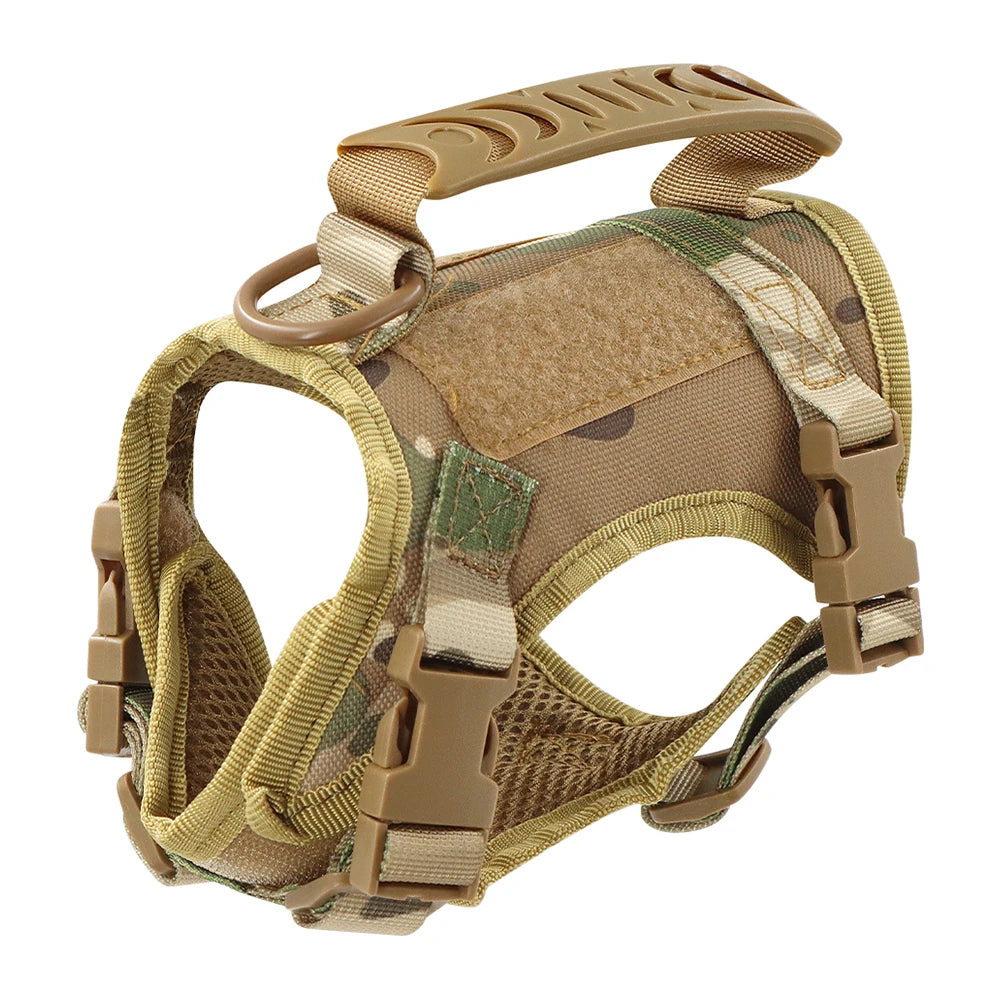 Tactical Cat Harness Leash Puppy Adjustable Kitten Vest For Military Small Dogs Harnesses Working Training Cat Accessories