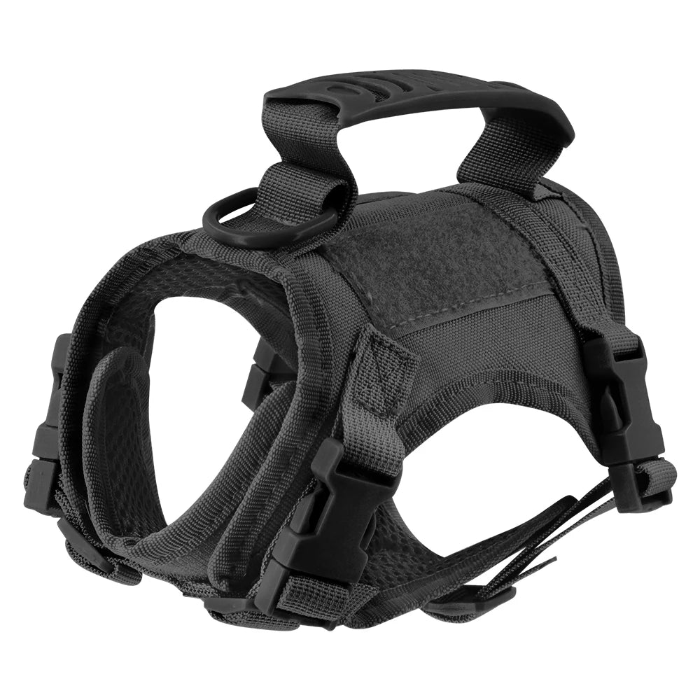 Tactical Cat Harness Leash Puppy Adjustable Kitten Vest For Military Small Dogs Harnesses Working Training Cat Accessories