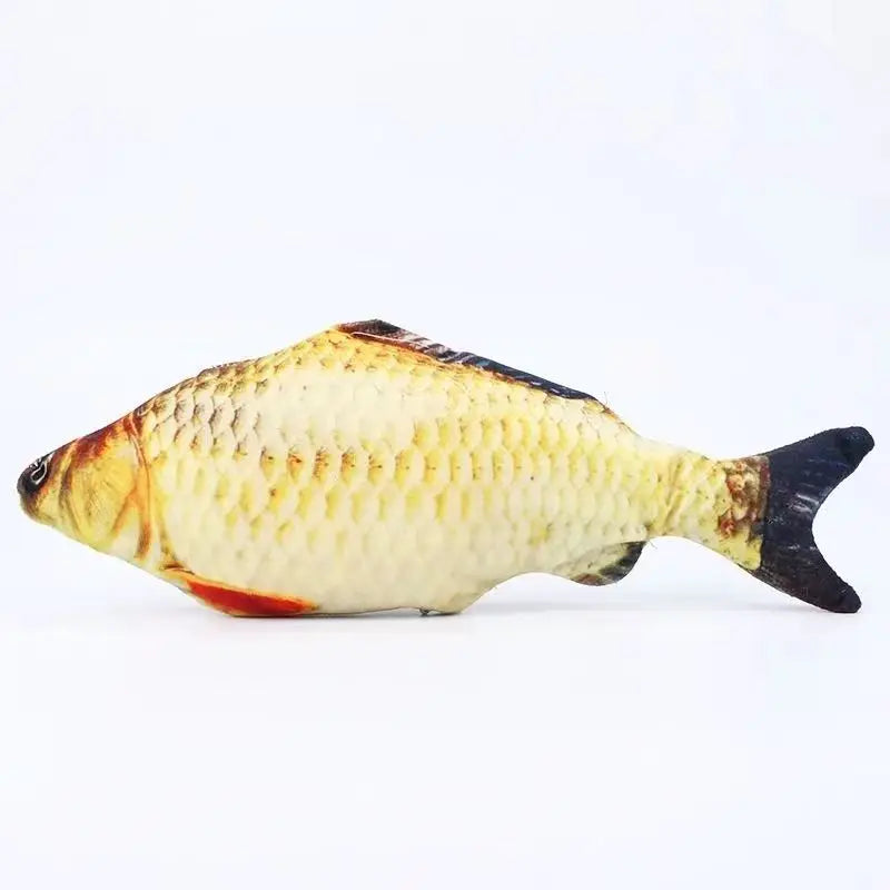 Cat Toys Fish Catnip Toys Interactive Cat Toy Cat Chew Toy Cat Pillow Toys Kitten Exercise Kicker Toys for Indoor Cats Kitty Kit