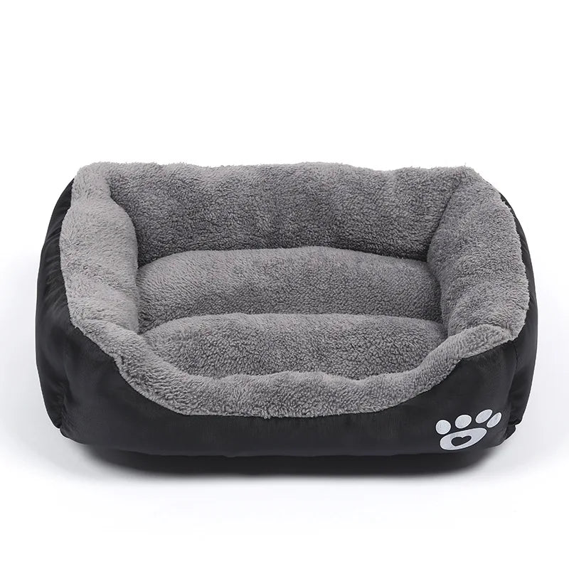 Duży Domowy Kot Pies Łóżko Kwadratowy Pluszowy Kennel Letni Zmywalny Kot Mata Wodoodporny Materac Poduszka Dla Zwierząt Średnie Duże Psy Artykuły Dla Zwierząt