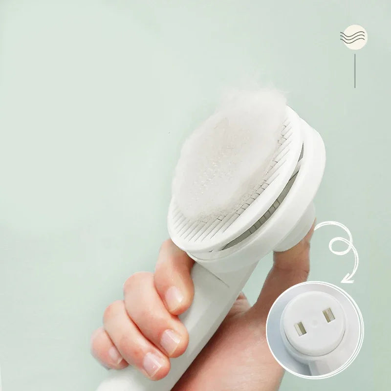 Cat Comb Hair Removal Pet Magic Comb One Click Floating Hair Removal Cat Dog Universal Cleaning Beauty Supplies