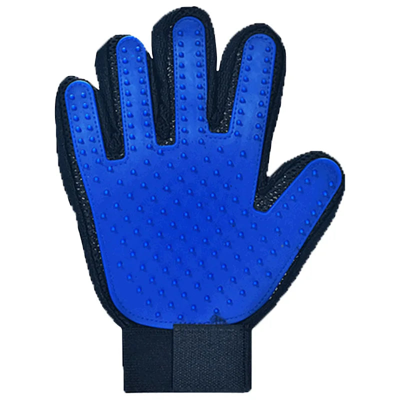 Cat Hair Remove Gloves Rubber Pet Beauty Cleaning Grooming Effective Massage Dog Combs Floating Brush 6 Color