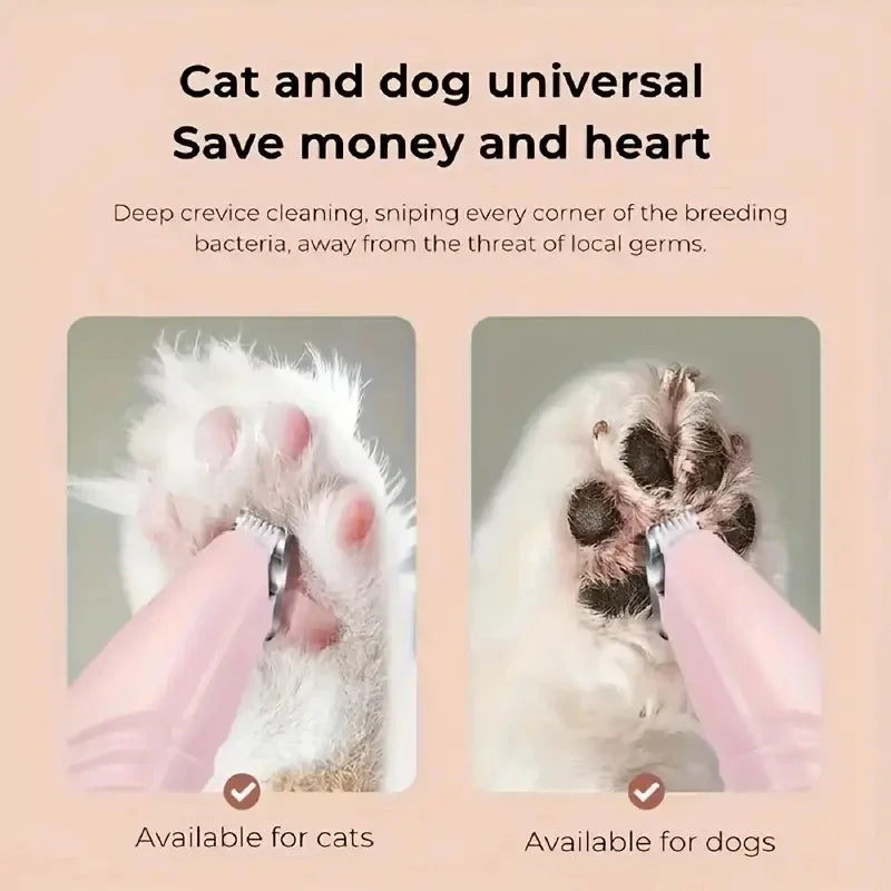 Electric Shaver Pet Electric Hair Trimmer Professional Dog Cat Care Supplies Foot Hair Trimming Pet Grooming Hairdresser