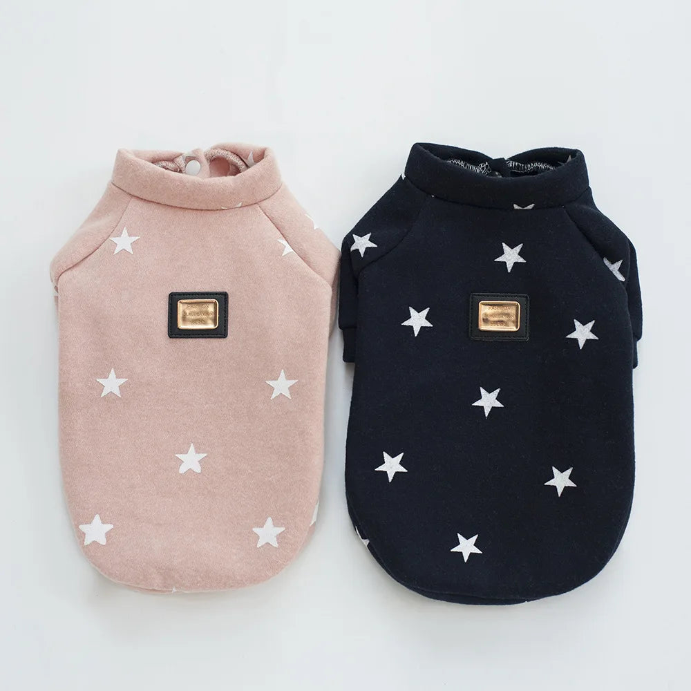 Warm Dog Sweaters (Stars)