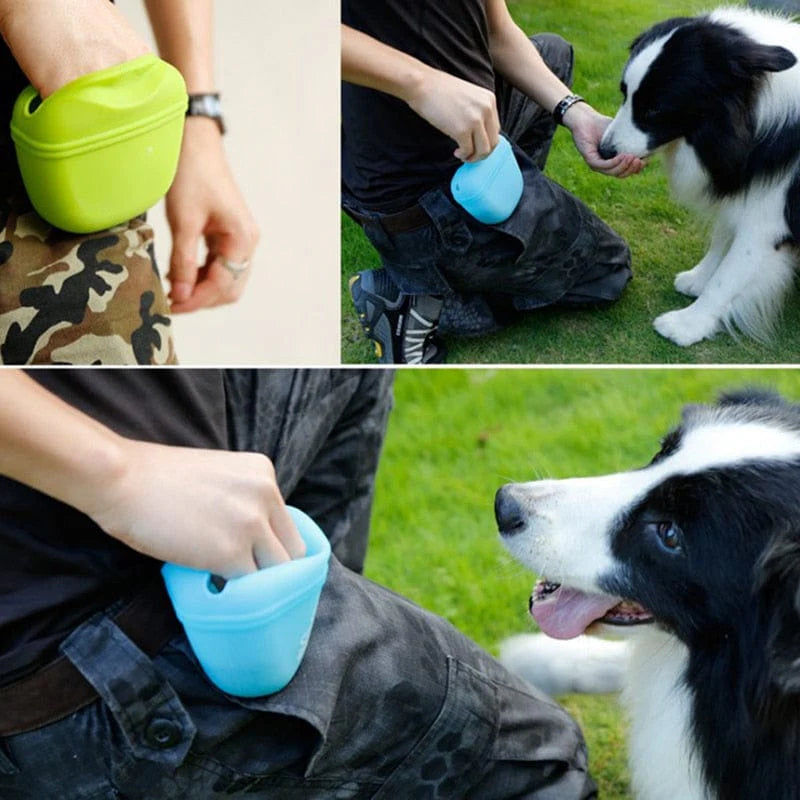 Portable Dog Treat Storage Pouch