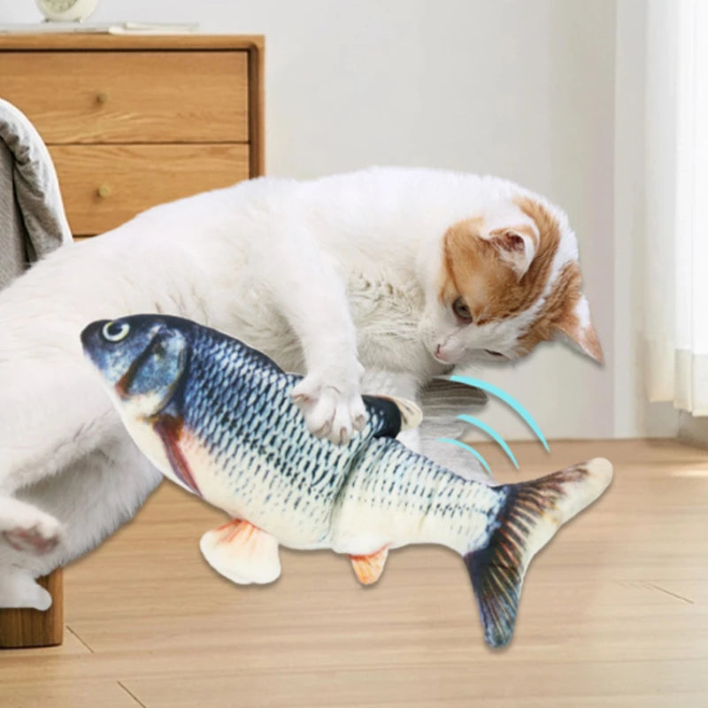 Cat Dog Toy Fish USB Charging Electric Floppy Simulation Fish