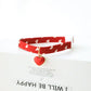 Small Cat Necklace Neck Collar Safety Breakaway Heart shape Dog Tie Adjustable Strap for Puppy Kittens collar with bell