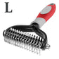 Professional Dog Brush Pet Hair Remover Dog Grooming Comb Removes Hairs Cats Dogs Animal Hair Brush Dog Accessories Pet Items