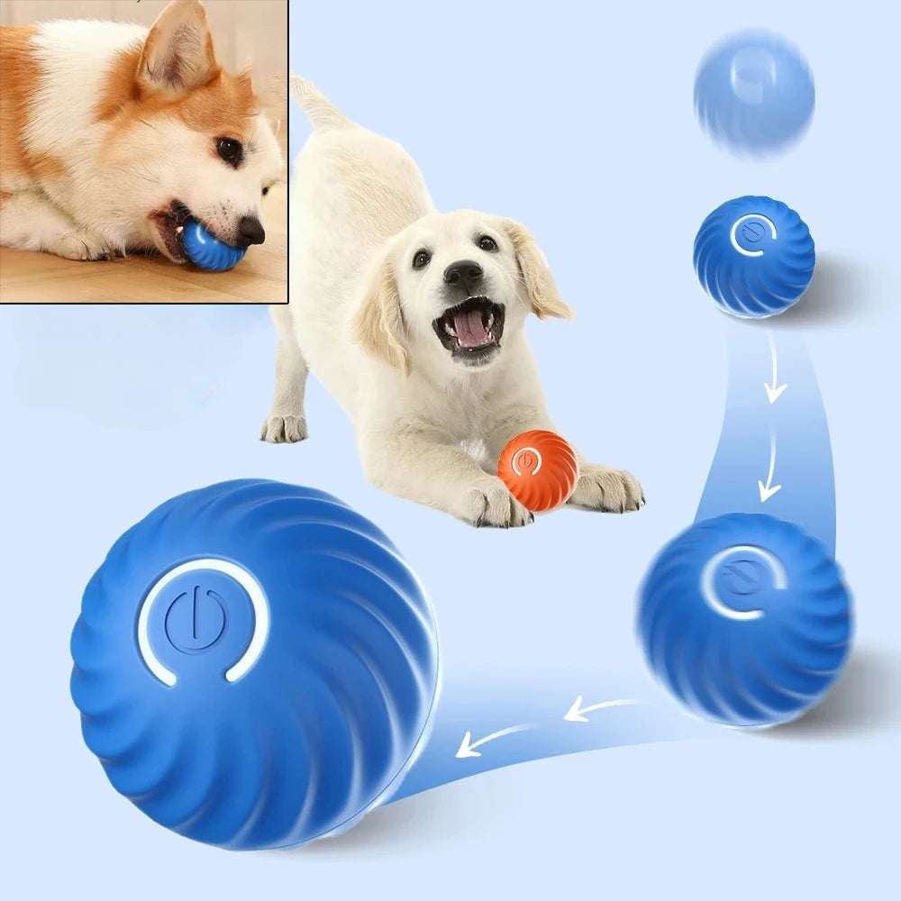 Dog Toy Ball Automatic Moving Bouncing Rolling Ball