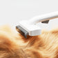 Stainless Steel Pet Comb with Rounded Knife Head - Dog Grooming Tool for Thinning Hair Gentle on Skin