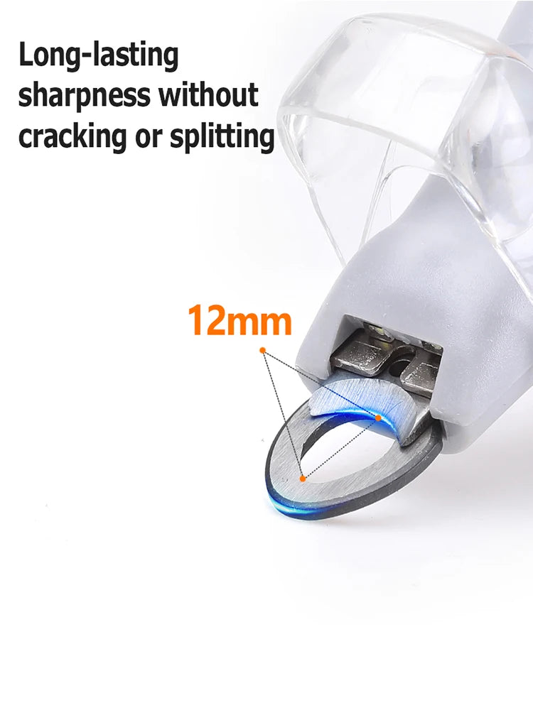 Professional Pet Nail Clipper with LED