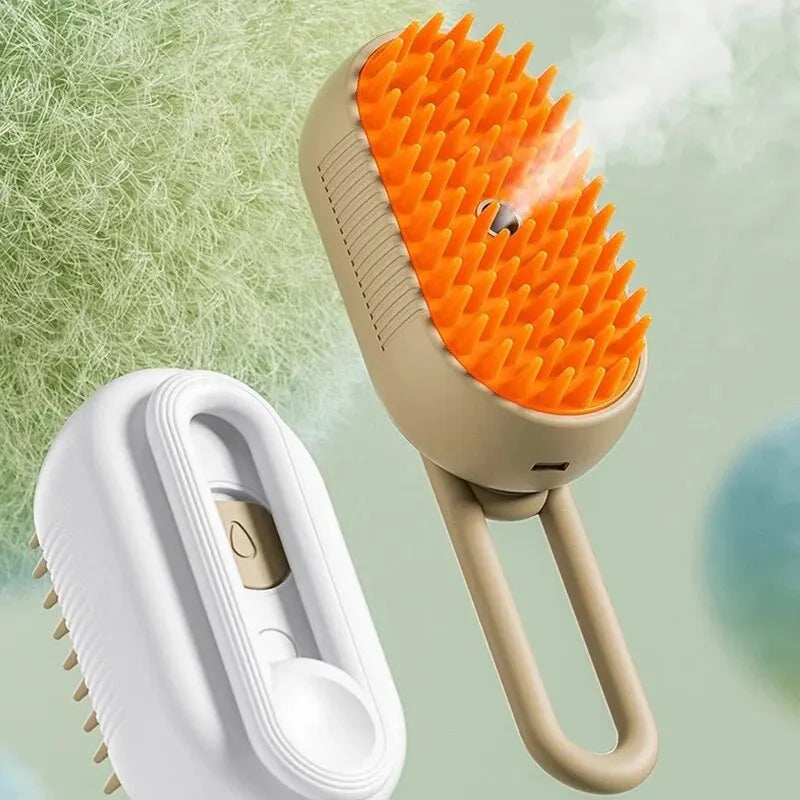 Cat Dog Pet Spray Massage Brush