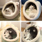 Washable pet lounger cushions, cat mat beds, warm and soft baskets, cozy warm cat kennels, house tents, small pet dogs, winter