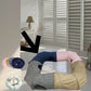 Collapsible Cat Winter Suede Tunnel for  Kitten Play Chase Hide Tunnel,Interactive Bedding Toy in 2 ways,3 ways, Cro