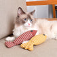 Cat Toys Fish Catnip Toys Interactive Cat Toy Cat Chew Toy Cat Pillow Toys Kitten Exercise Kicker Toys for Indoor Cats Kitty Kit