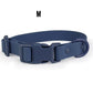 Waterproof Dog Collar Pvc Macaron Color Adjustable Rubber Dog Collars Quick Release Buckle Collar for Small Medium Large Dogs