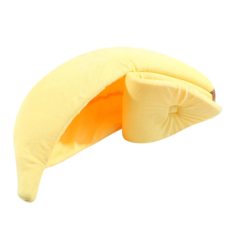 Funny Banana Cat Bed House