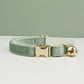 Velvet Cat Collar Bowknot Personalized Collar for cats Cat Supplies cat collar belt with bell and a bow
