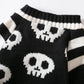 Halloween Pet Costume Skull Knitted Sweater S