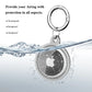 Wodoodporny, antyzaginieniowy brelok z przezroczystym etui z TPU do Apple Airtag Dog Cat Pet Collar Keys Tracker Protective Full Cover 