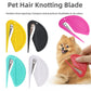 Pet Hair Removal Knot Dog 2024 Unknot Knife Shedding Grooming Shedding Trim Stainless Effectively Safe Cat Accessories Scissors