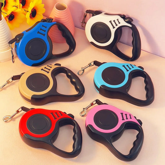 Dog Leash Strong Nylon Puppy Lead For Small Medium Large Dogs Cats Automatic Retractable Durable Yorkshire Pet Supplies