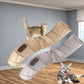 Collapsible Cat Winter Suede Tunnel for  Kitten Play Chase Hide Tunnel,Interactive Bedding Toy in 2 ways,3 ways, Cro