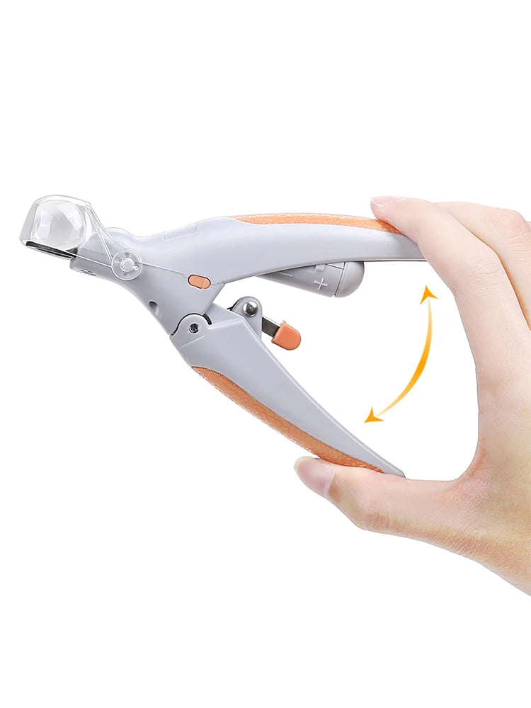 Professional Pet Nail Clipper with LED