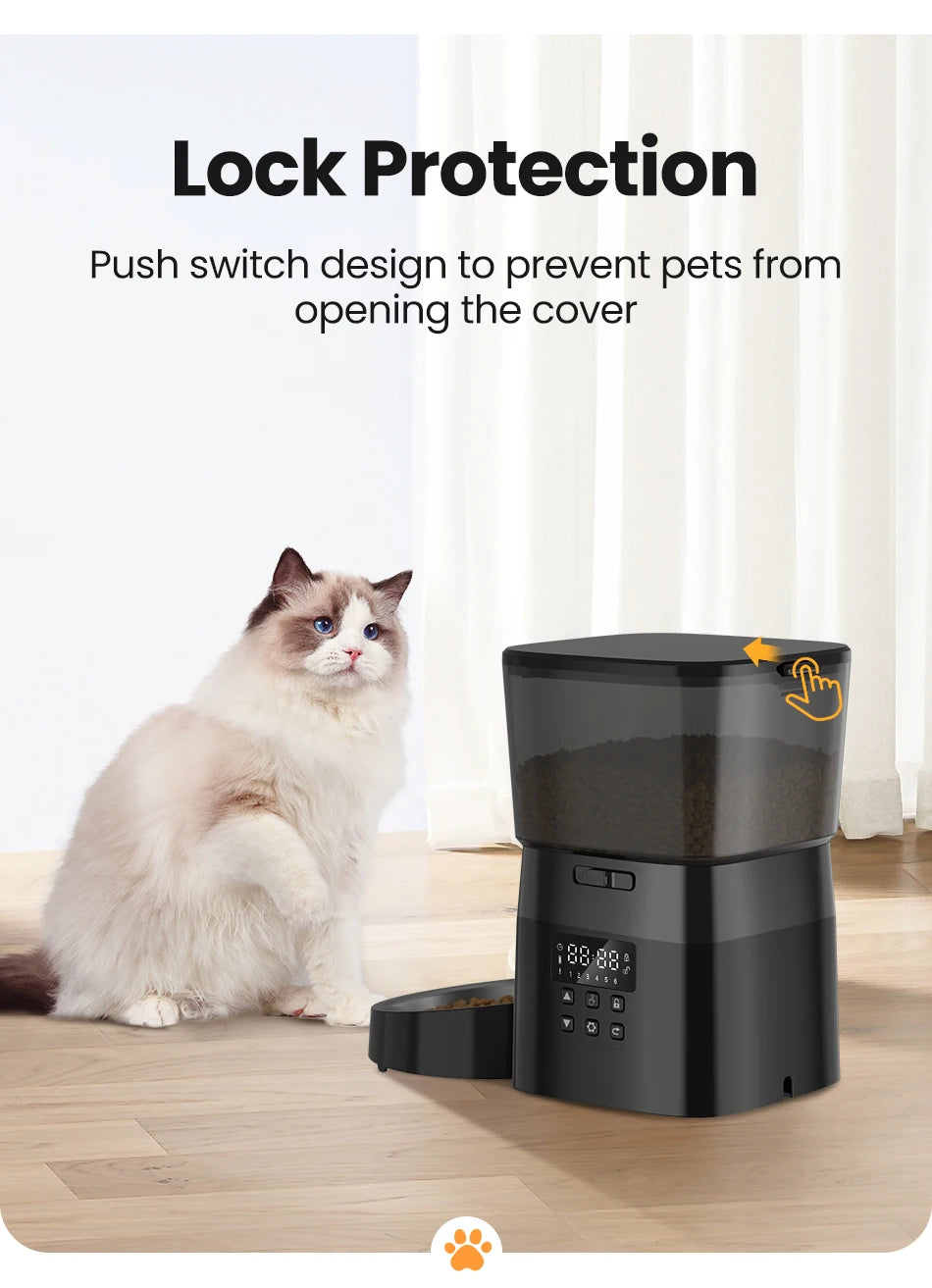 ROJECO Automatic Pet Feeder