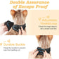 Cat Harness and Leash for Walking Escape Proof, Adjustable Kitten Vest Harness Reflective Soft Mesh Puppy Harness for Outdoor, C