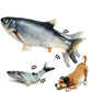 Cat  Dog Toy Fish USB Charging Electric Floppy Simulation Fish Interactive Training Teeth Grinding Pet Chew Toys