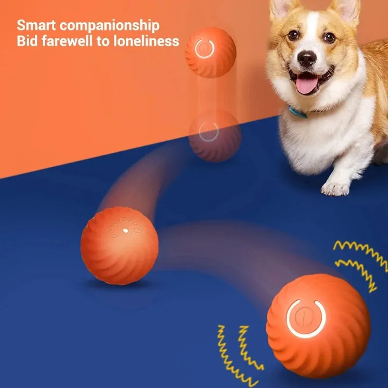 Dog Toy Ball Automatic Moving Bouncing Rolling Ball