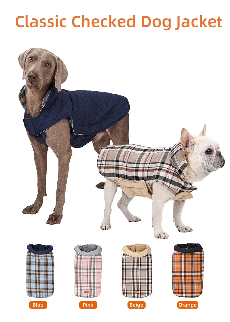 Dog Warmer Clothes Waterproof Dog Jacket