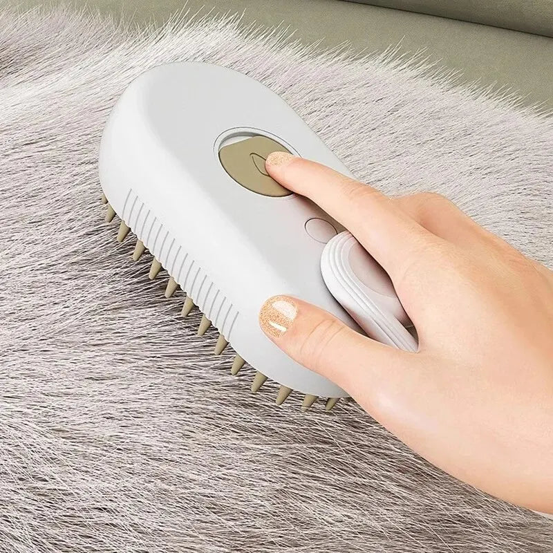 Cat Dog Pet Spray Massage Brush