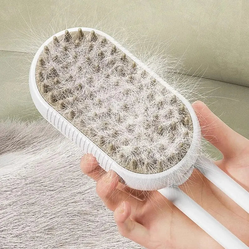 Cat Dog Pet Spray Massage Brush