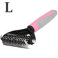 Professional Dog Brush Pet Hair Remover Dog Grooming Comb Removes Hairs Cats Dogs Animal Hair Brush Dog Accessories Pet Items