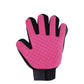 Cat Hair Remove Gloves Rubber Pet Beauty Cleaning Grooming Effective Massage Dog Combs Floating Brush 6 Color