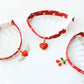 Small Cat Necklace Neck Collar Safety Breakaway Heart shape Dog Tie Adjustable Strap for Puppy Kittens collar with bell