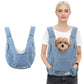 Pet Carrier Bag Extra Large Capacity Chest Backpack Dog and Cat Outdoor Bag Waterproof and Wind Resistant Portable Pet Bag
