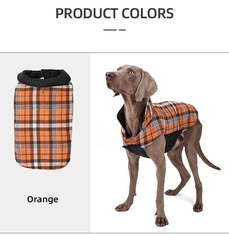 Dog Warmer Clothes Waterproof Dog Jacket