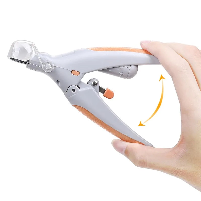 Professional Pet Nail Clipper with LED