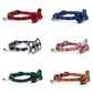 Pet Breakaway Cat Collar Bow Tie and Bell Cute Plaid Christmas Red Elastic Adjustable Dog Collar With Sash Small Bell For Cats