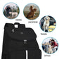 Pet Travel Bag Dog Cat Supplies Backpack, Water-resistent Diapers Food Travel Tote Backpacks Weekend Bags Accessories Set O