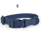 Waterproof Dog Collar Pvc Macaron Color Adjustable Rubber Dog Collars Quick Release Buckle Collar for Small Medium Large Dogs